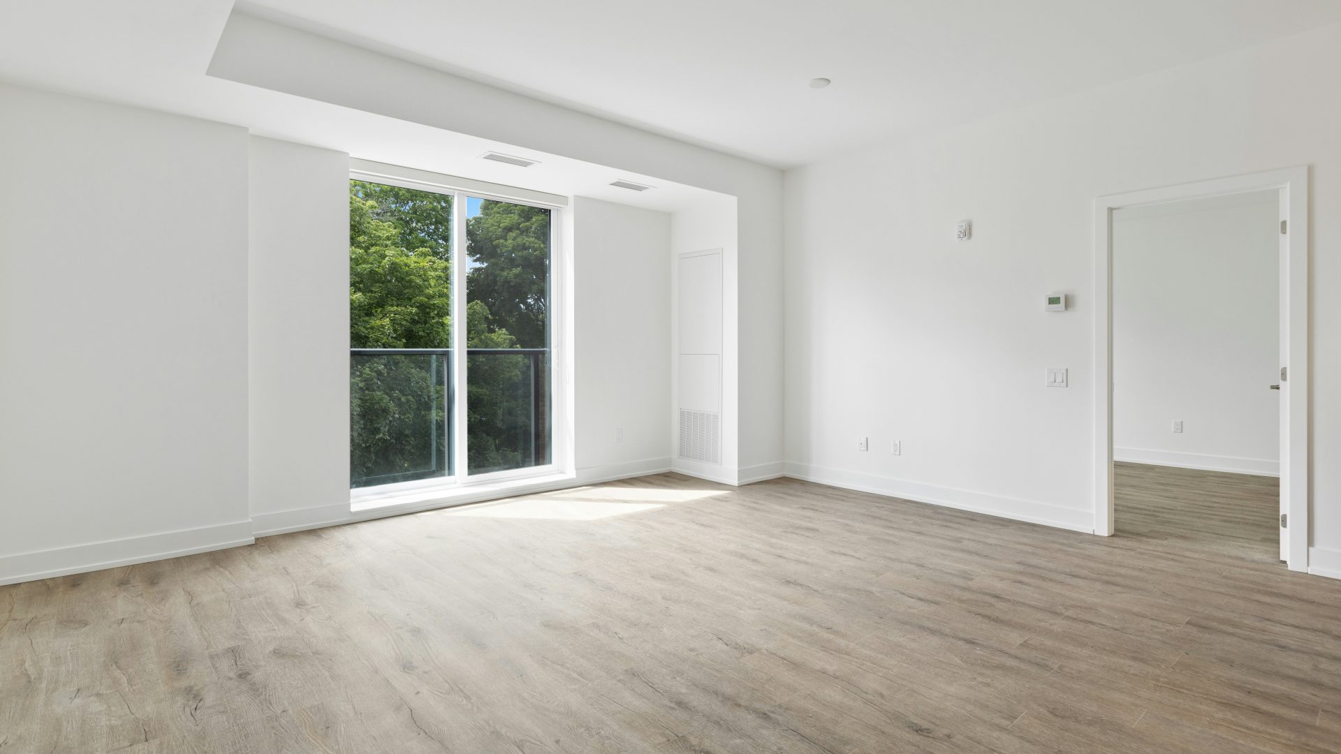 white wooden framed glass window